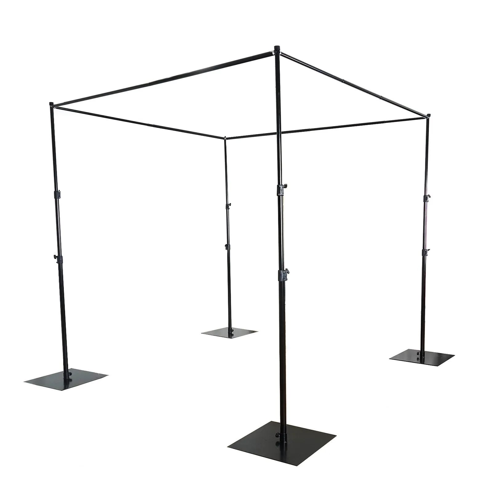 10FTx10FT Adjustable Crossbar Kit Wedding Photography Canopy And Drape Backdrop Stand