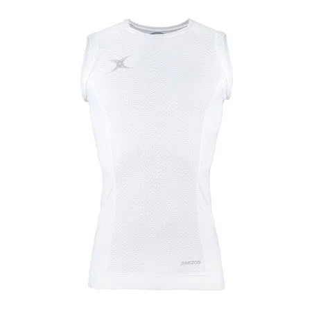 Aston Ingham  Women's White Mizos Vest Baselayer Top