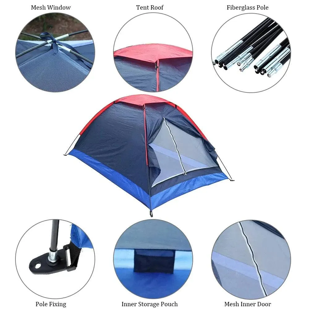 Automatic Camping Tent Ship From RU Beach Tent 2 Persons Tent Instant Pop Up Open Anti UV Awning Tents Outdoor Sunshelter