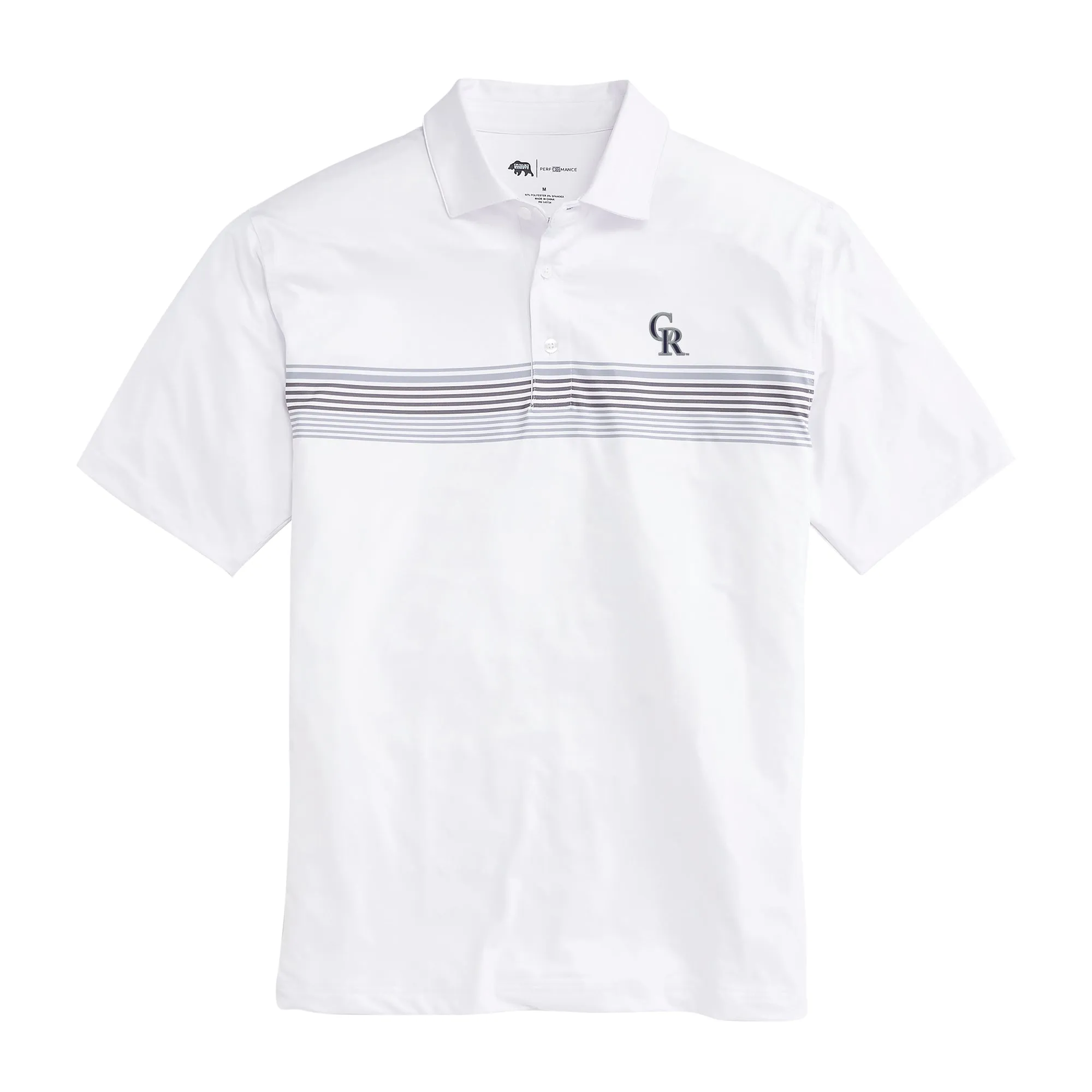 Colorado Rockies Prestwick Printed Performance Polo