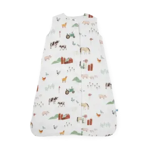 Cotton Sleeping Bag, Farmyard