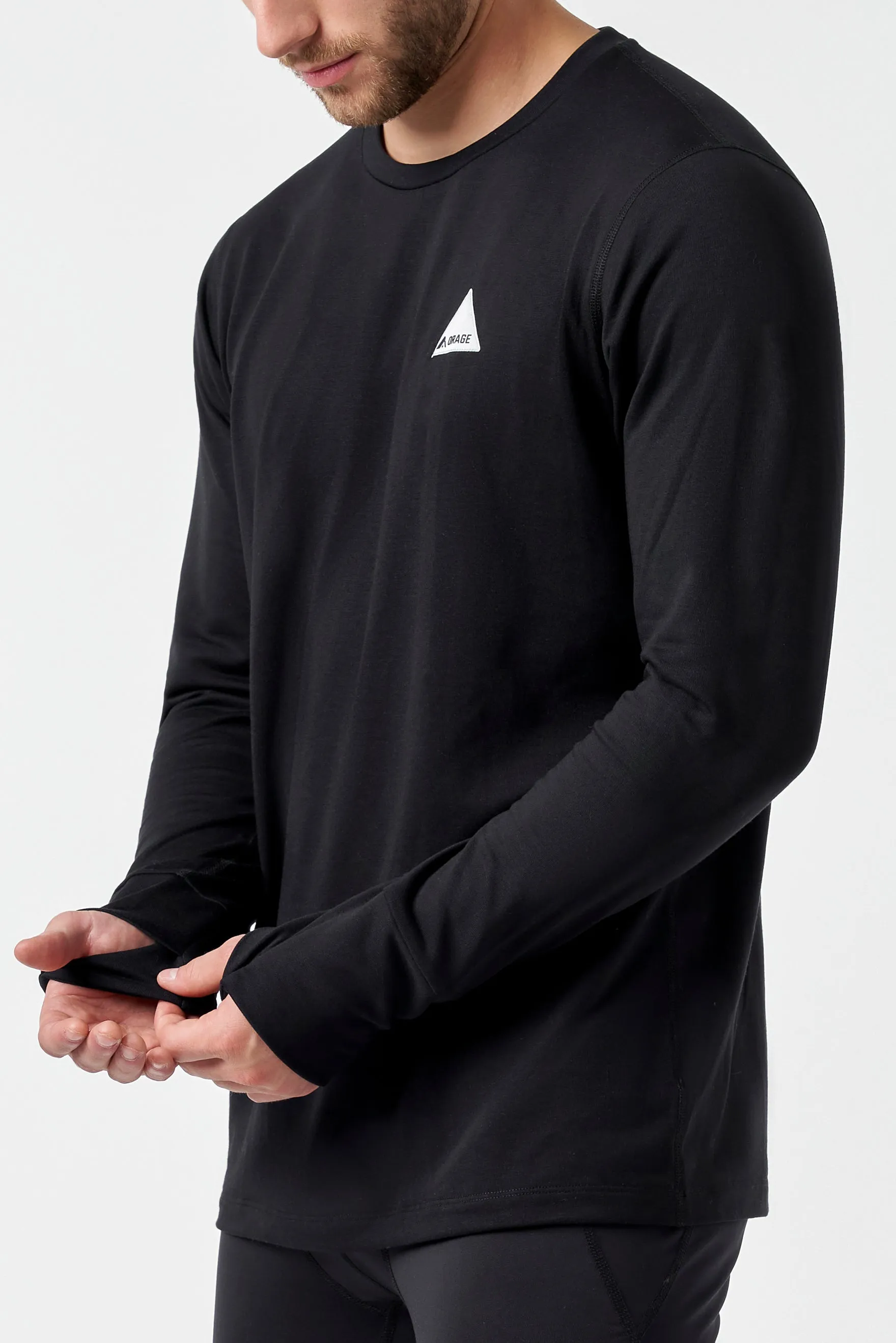 Men’s Douglas Heavy Base Layer-Black