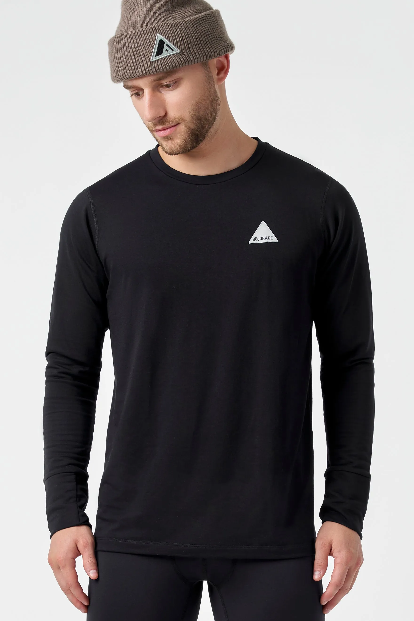 Men’s Douglas Heavy Base Layer-Black