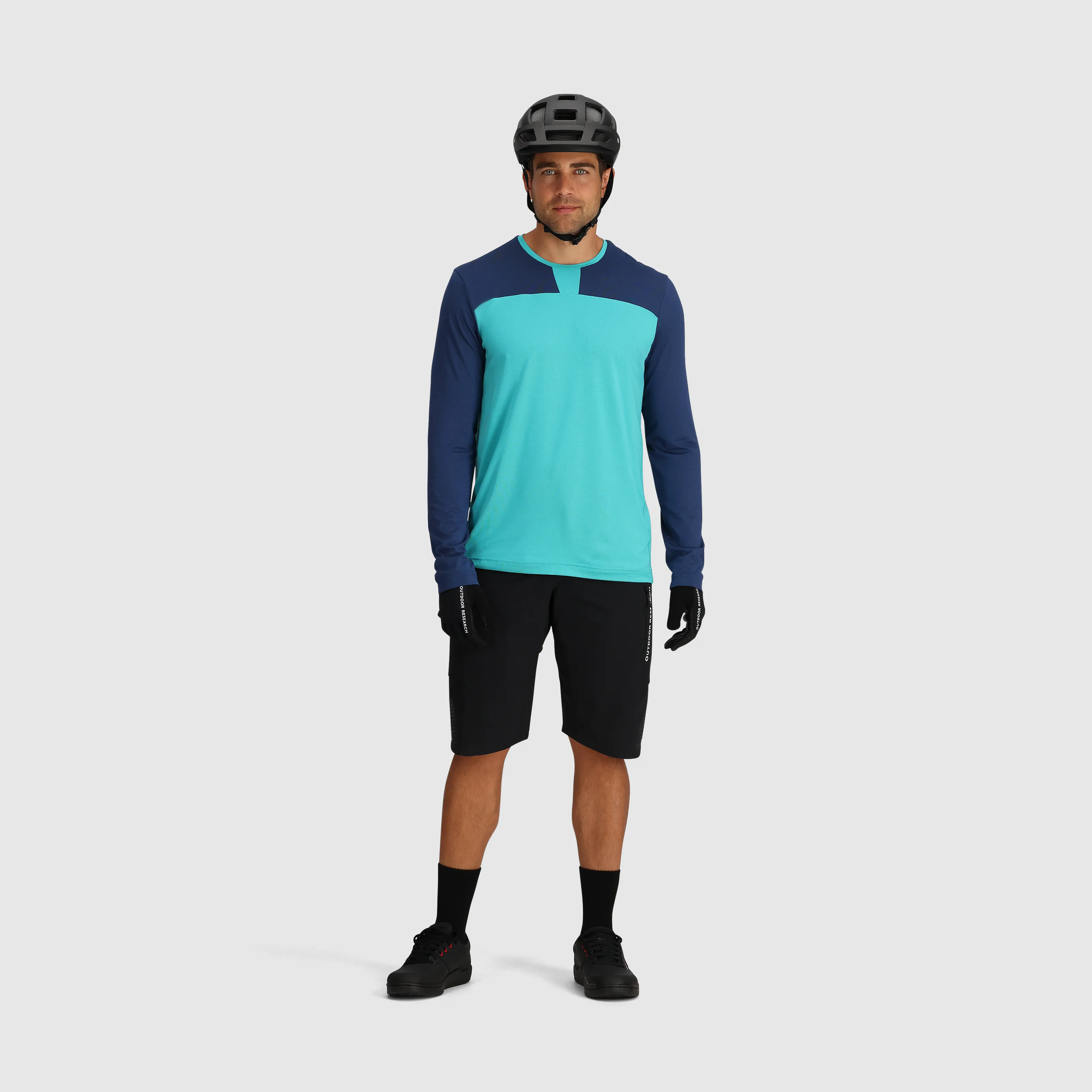 Men's Freewheel Long Sleeve MTB Jersey