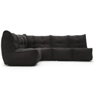 Mod 4 L Sofa - Black Sapphire