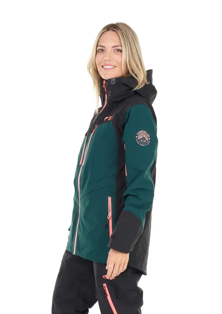 Picture Ticket Jacket Emerald