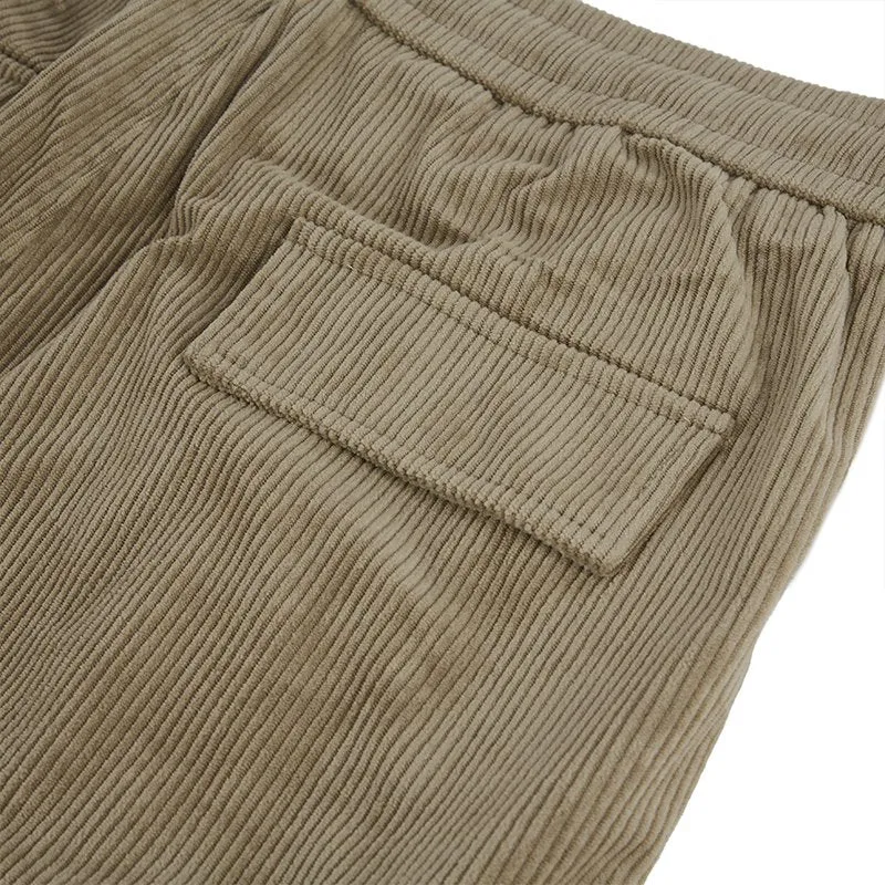 POCKETS CORDUROY CARGO PANTS