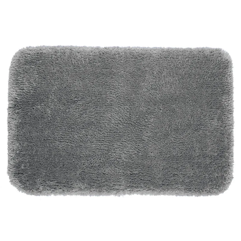 Premium Bath Rug, , Grey