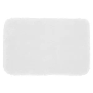 Premium Bath Rug, , White