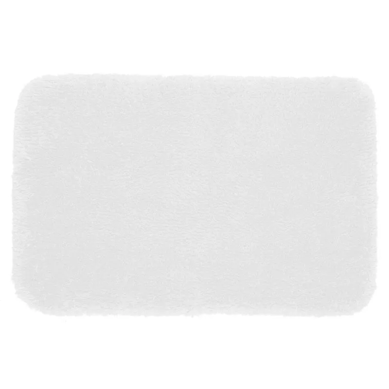 Premium Bath Rug, , White