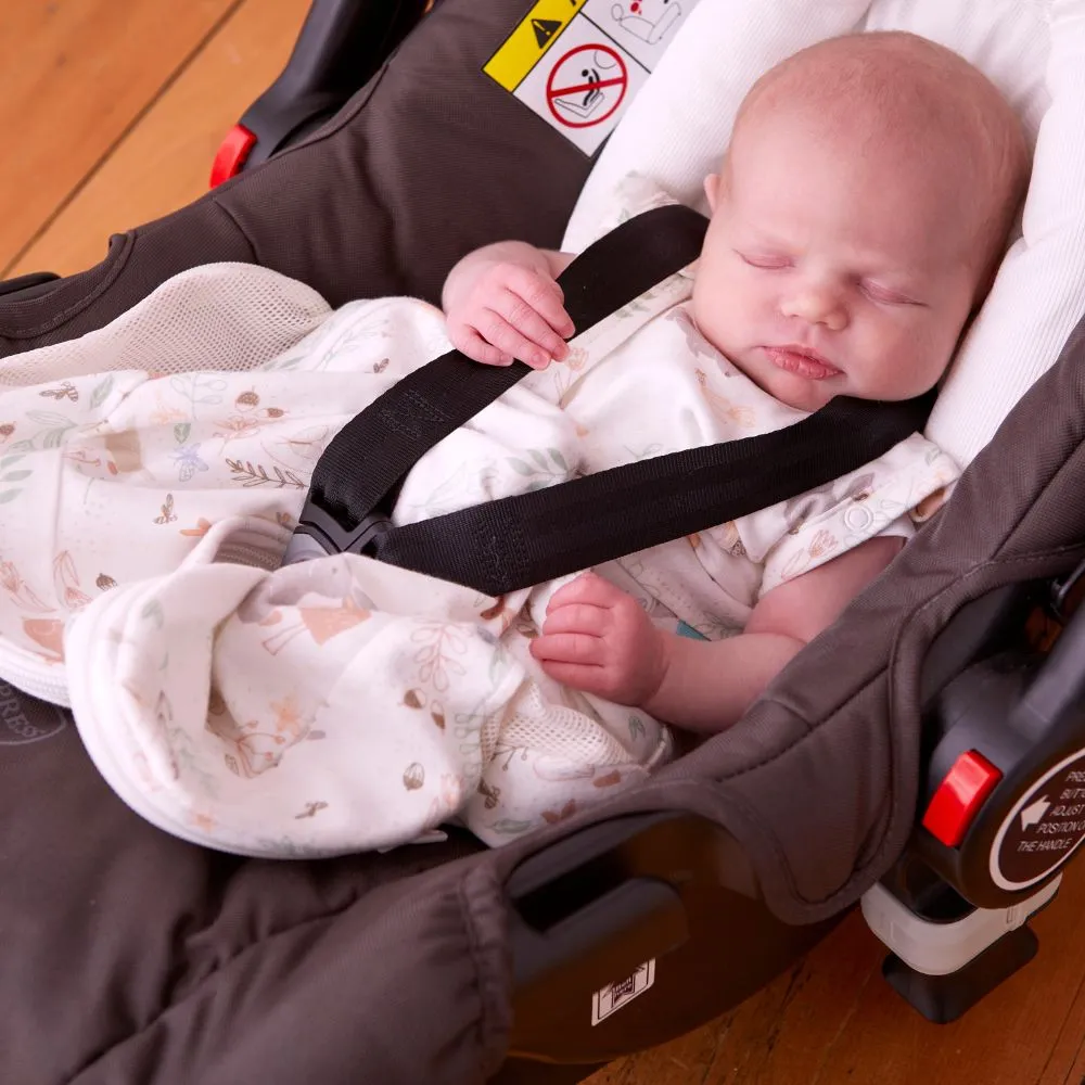 Purflo Swaddle To Sleep Bag 0.5 Tog 0-4m