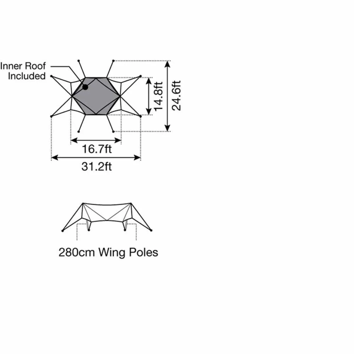 Snow Peak Takibi Tarp Octa