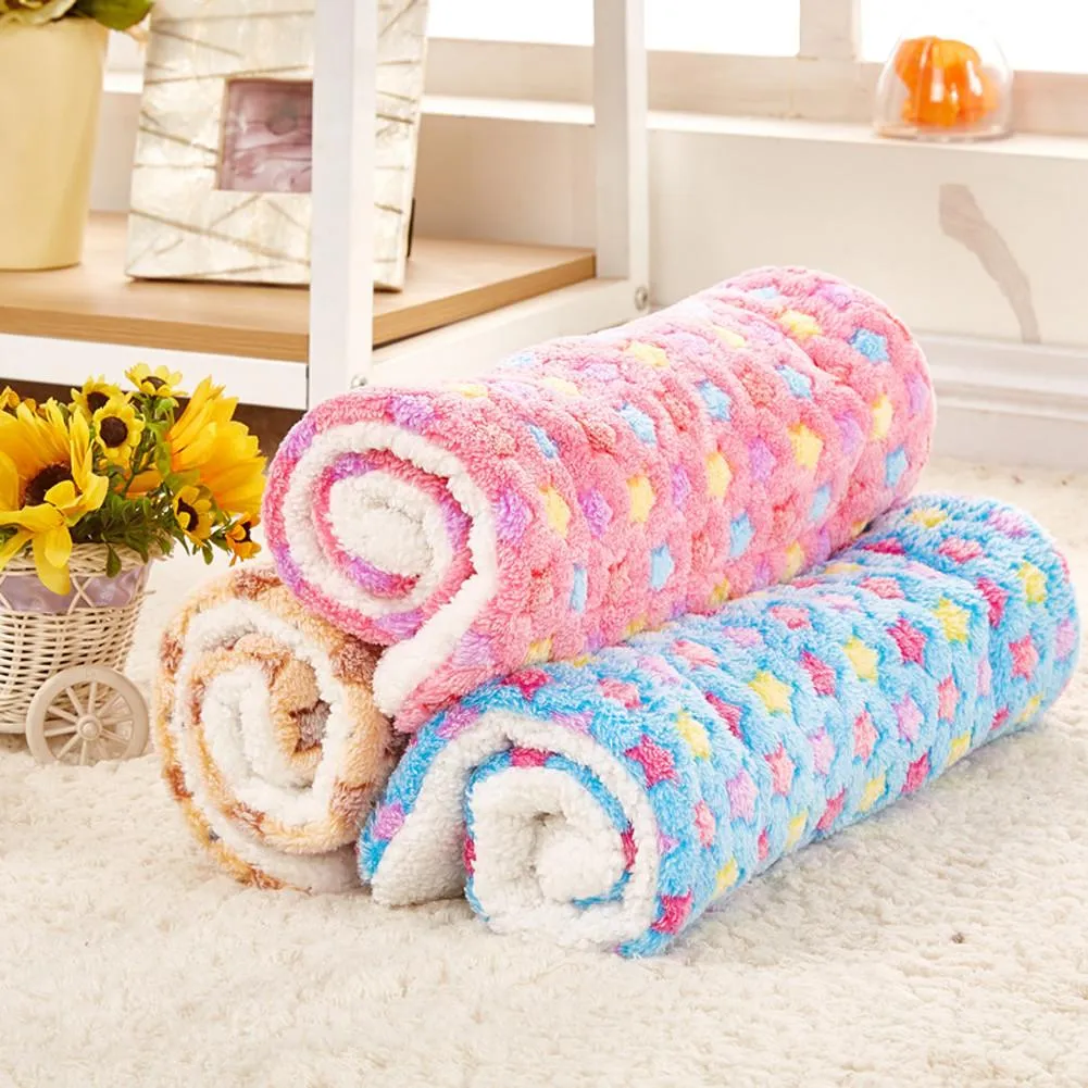 Soft Warm  Breathable Blanket  / Cushion Bed / Sleep Mat for Dog Cat Rest Size S/M