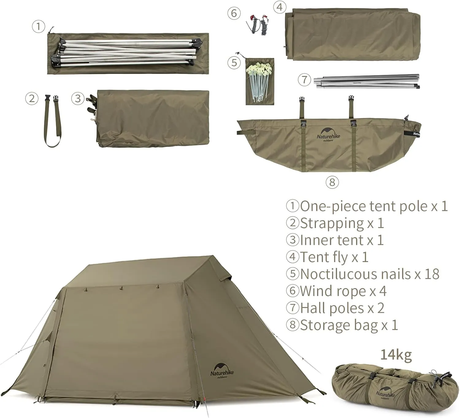 Village 5.0 4-Person Instant Tent